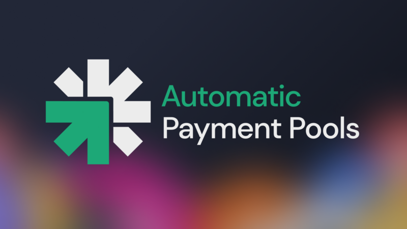Andy Howard - Automatic Payment Pools