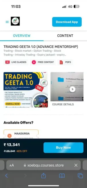 Bengal Trader Course – Trading Geeta 1.0 (Advance Mentorship)
