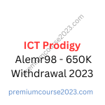 ICT Prodigy – Alemr98 – 650K Withdrawal 2023
