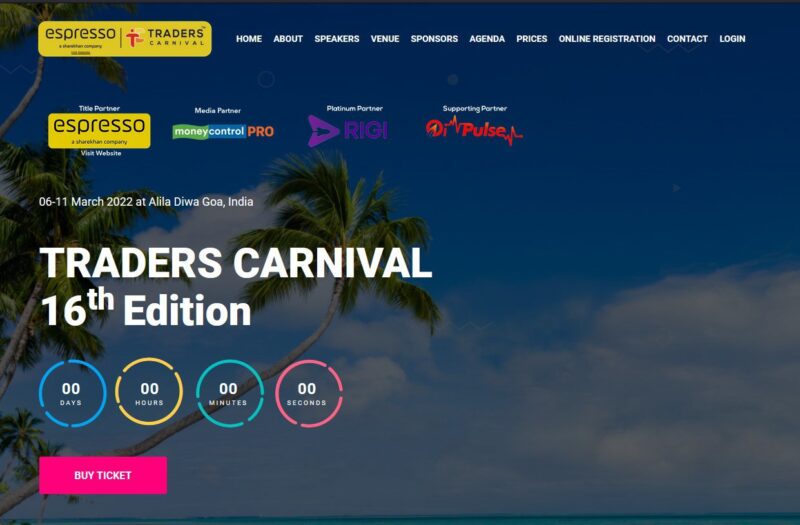 TRADERS CARNIVAL 16th 2022 COURSE