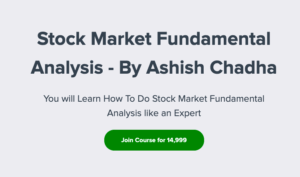 Ashish Chadha Fundamental Analysis Course