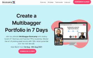 BootCamp – The Multibagger 7 Day Bootcamp