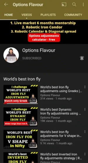 Options Flavour Course