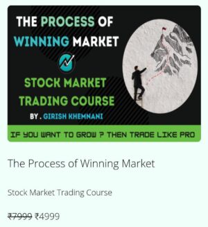 The Process Of Winning Market | Game of Chart GIRISH KHEMNANI Course