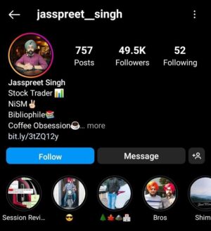 Stock Market Course by Jasspreet Singh 2022