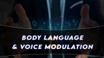 Jitesh Manwani – Body Language & Voice Modulation