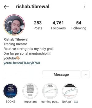 Rishab Tibrewal Mentorship