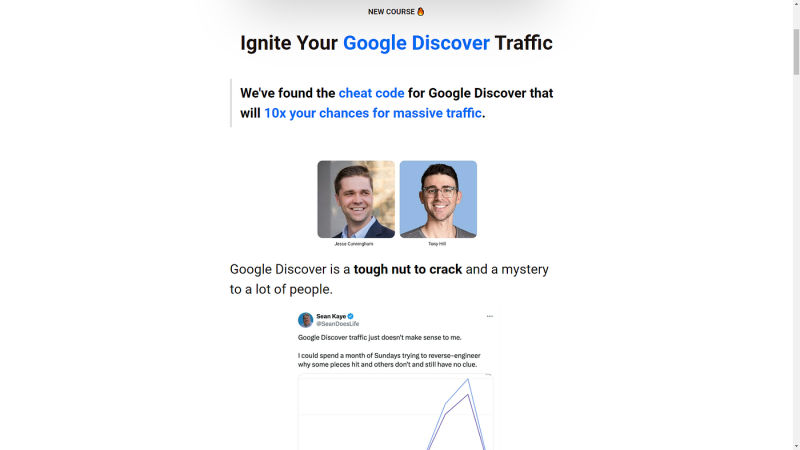 Jesse Cunningham & Tony Hill - Ignite Your Discover Traffic