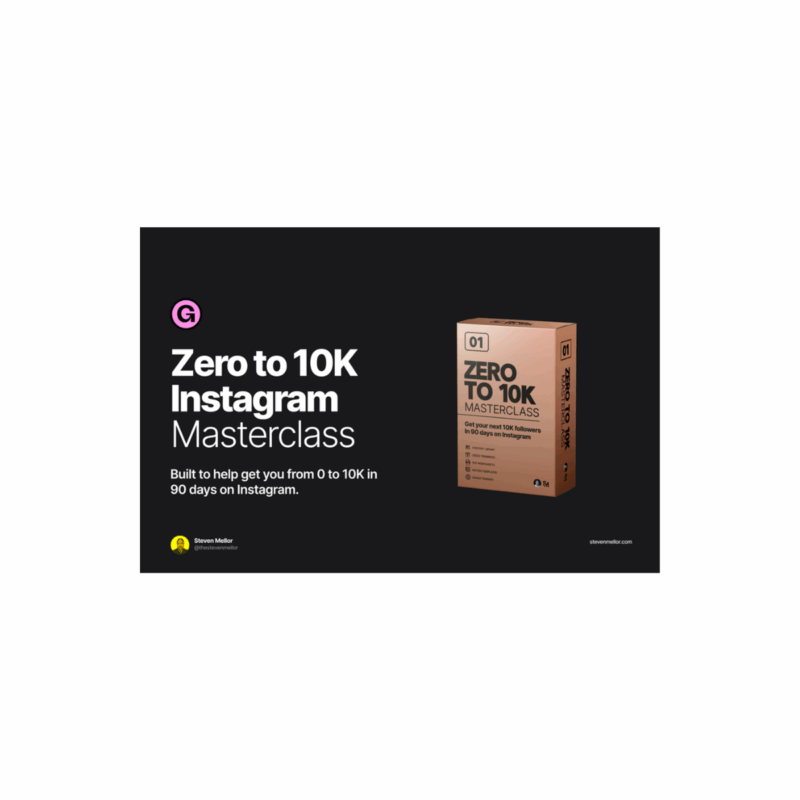 Steve Mellor – Zero to 10K Growth 2024