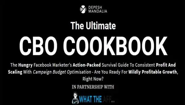 Depesh Mandalia - Ultimate CBO Cookbook  -  SAN JOSE MASTERMIND