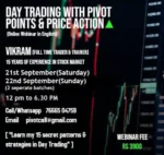 PivotCall VIKRAM DAY TRADING WITH PIVOT POINTS & PRICE ACTION Course