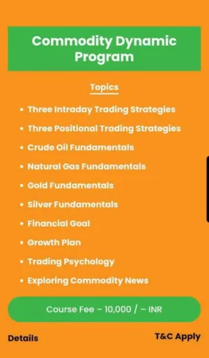 EQUICOMM EDUCATION – COMMODITY DYNAMIC PROGRAM