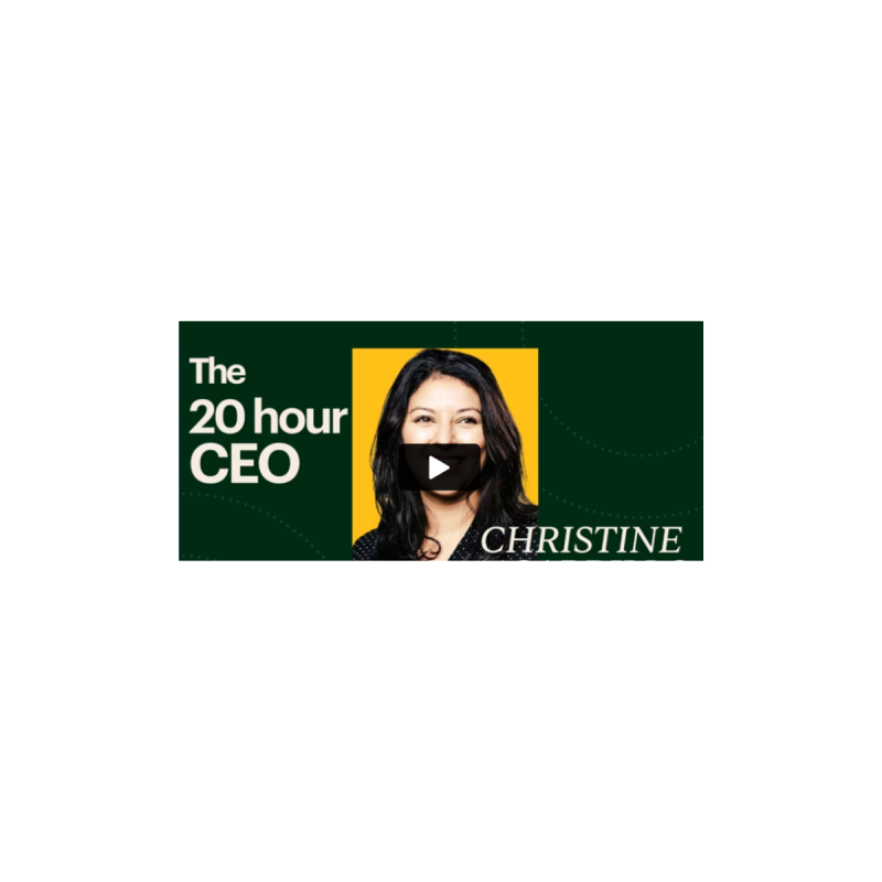 Christine Carrillo – The 20 Hour CEO