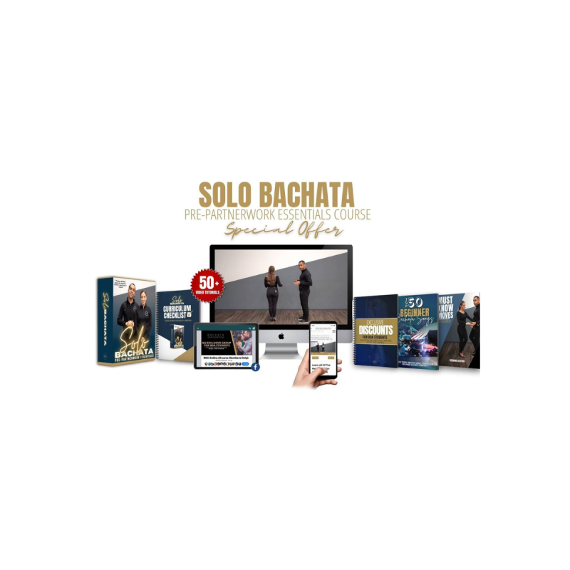 Demetrio Rosario – Solo Bachata, Pre-Partnerwork Essentials Course 2024