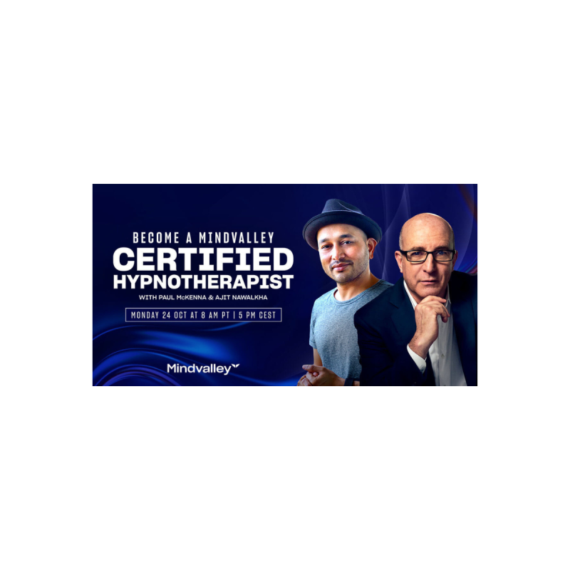 Mindvalley Certified Hypnotherapist