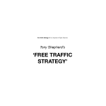 Tony Shepherd – Free Traffic System Workshop