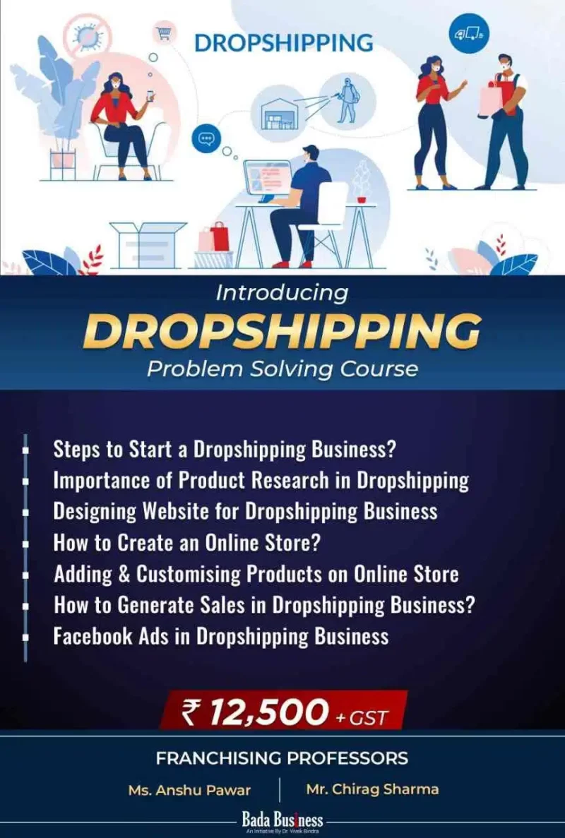 Dr Vivek Bindra Dropshipping Course