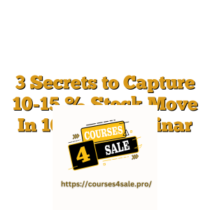 3 Secrets to Capture 10-15 % Stock Move In 10 Days Webinar