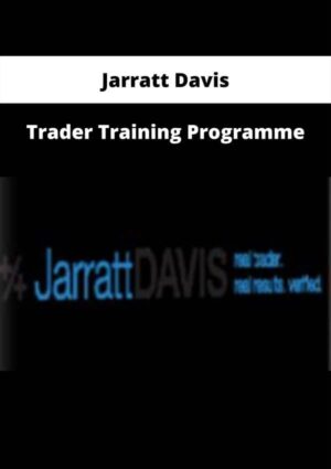 Jarratt Davis - Trader Training Programme | Available Now !
