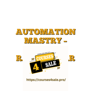 AUTOMATION MASTRY – SIDHARTH RAJSHEKHAR