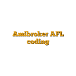 Amibroker AFL coding