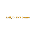 Ariff_T – SNR Course