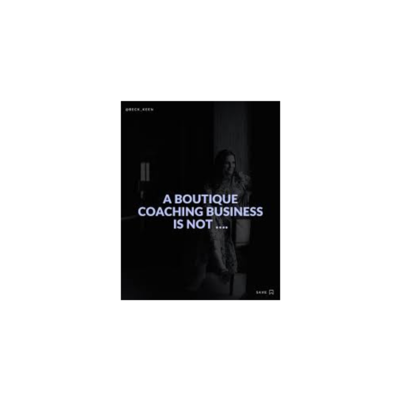 Becky Keen – The Boutique Coaching Business