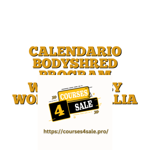 CALENDARIO BODYSHRED PROGRAM WORKOUT BY WORKOUT ITALIA