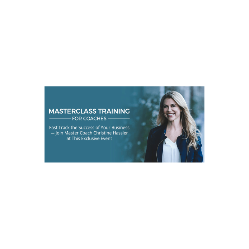Christine Hassler – Masterclass Training for Coaches