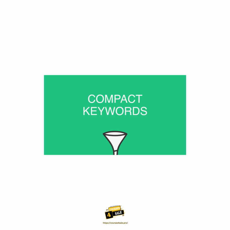 Edward Sturm – SEO – COMPACT KEYWORDS – TOP COURSE