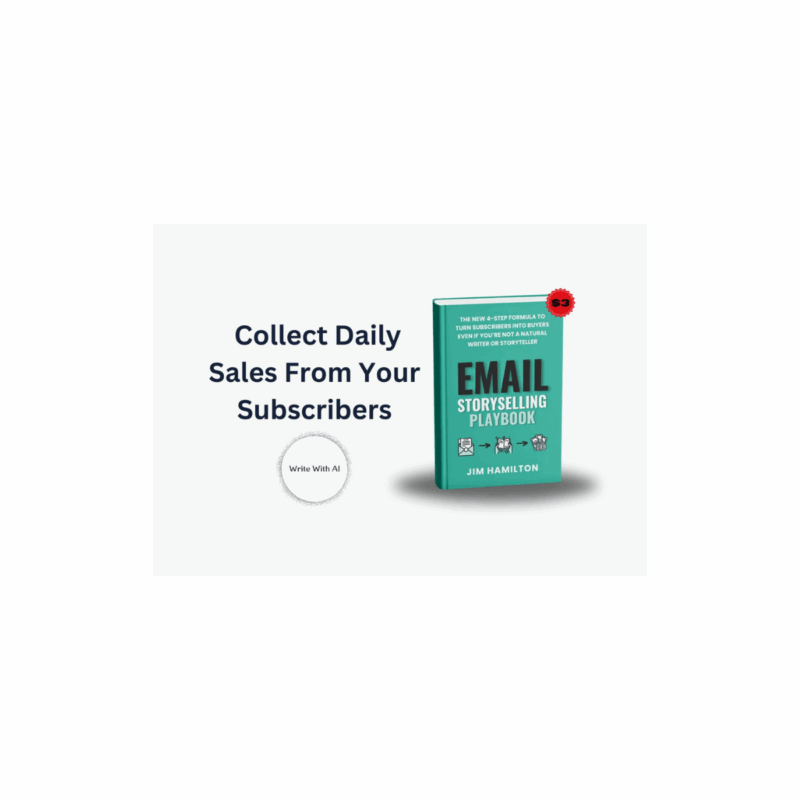 Email Story Selling Playbook + Upsells