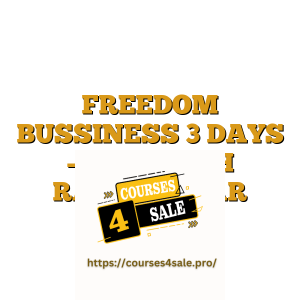 FREEDOM BUSSINESS 3 DAYS – SIDHARTH RAJSHEKHAR