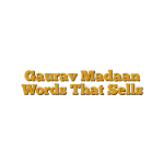 Gaurav Madaan Words That Sells