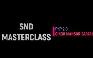 Mansor Sapari MasterClass SND Course