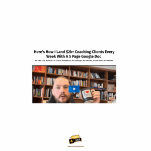 Jacob Caris – Your 5 Page G-Doc System + Lifestyle Consulting Blueprint Bundle