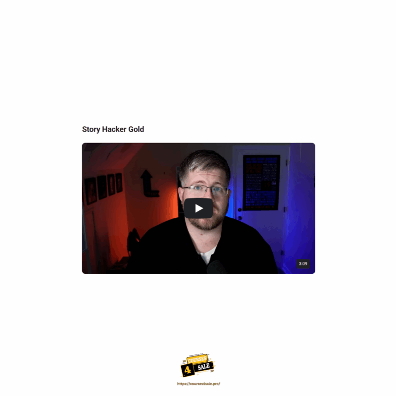 Jason Hamilton – Story Hacker Gold