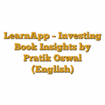 LearnApp – Investing Book Insights by Pratik Oswal (English)