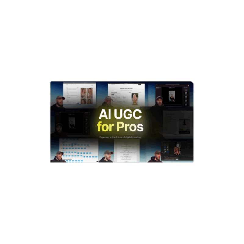 Sirio Berati – AI for Pros – Master AI to Create Content, Scale UGC Ads & Marketing