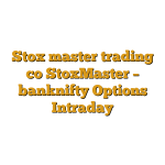 Stox master trading co StoxMaster – banknifty Options Intraday