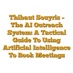 Thibaut Souyris – The AI Outreach System: A Tactical Guide To Using Artificial Intelligence To Book Meetings