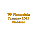 VP Financials January 2021 Webinar