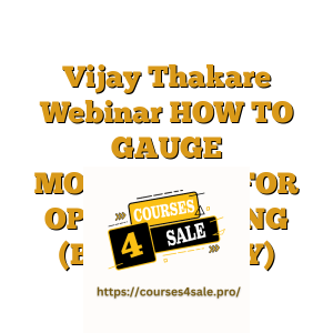 Vijay Thakare Webinar HOW TO GAUGE MOMENTUM FOR OPTION BUYING (BANK NIFTY)