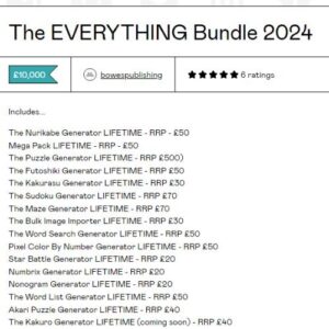 BowesPublishing – The EVERYTHING Bundle 2024 (KDP)
