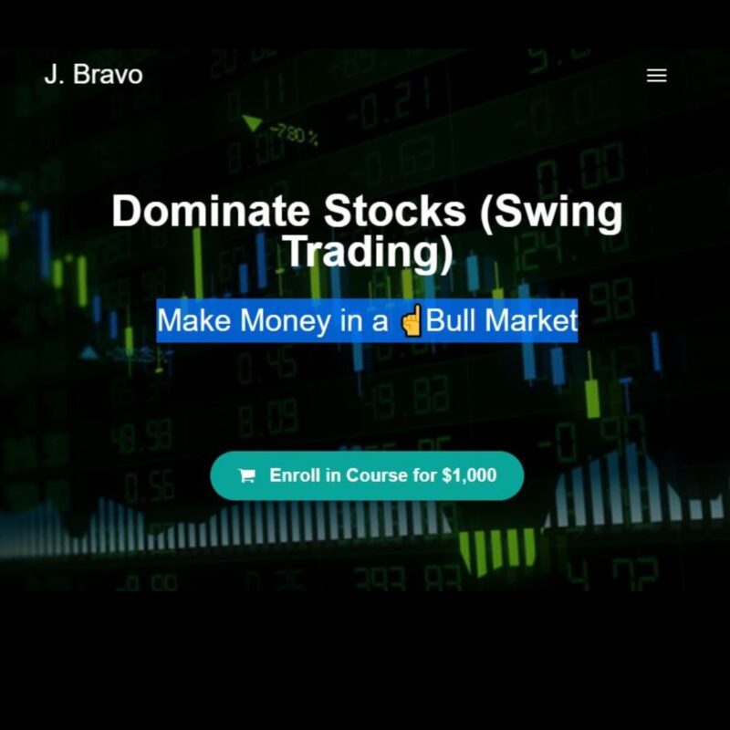 Dominate Stocks (Swing Trading) – J. Bravo