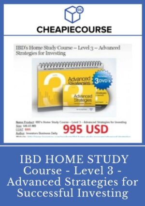 IBD Home Study Course - Level - Advanced Strategies for Successful Investing