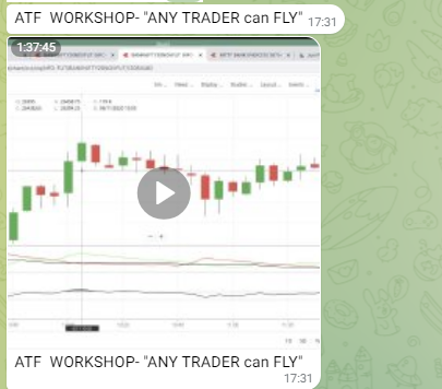 ATF WORKSHOP- “ANY TRADER can FLY