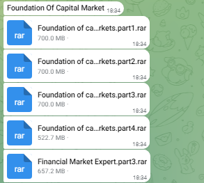 Foundations of Capital Market Course