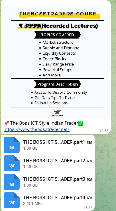 THE BOSS ICT STYLE INDIAN TRADER 2022