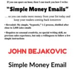 John Bejakovic – Simple Money Email