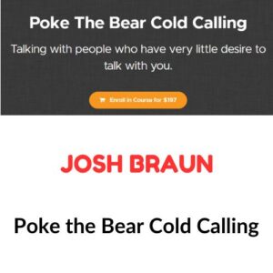 Josh Braun – Poke the Bear Cold Calling